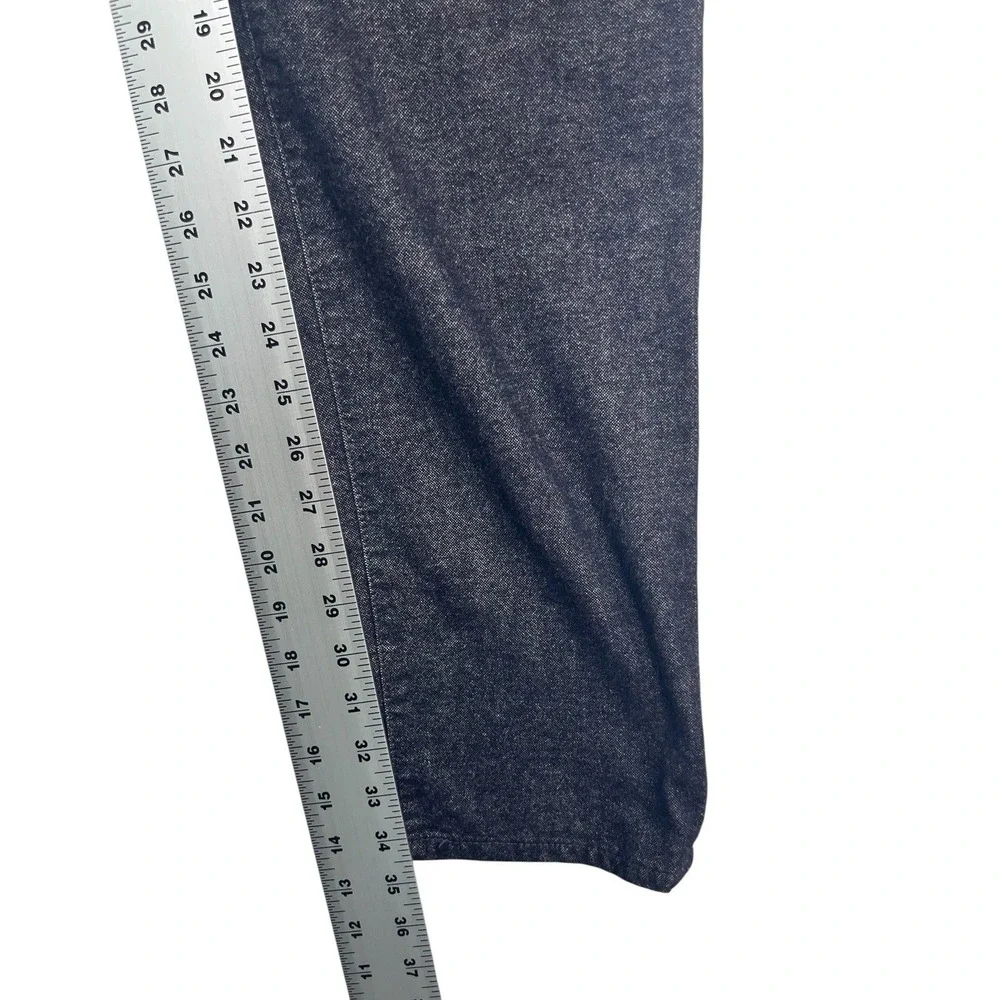 AG Adriano Goldschmied‎ 33x34 Black Heather Marshall Slim Chino Pants Stretch